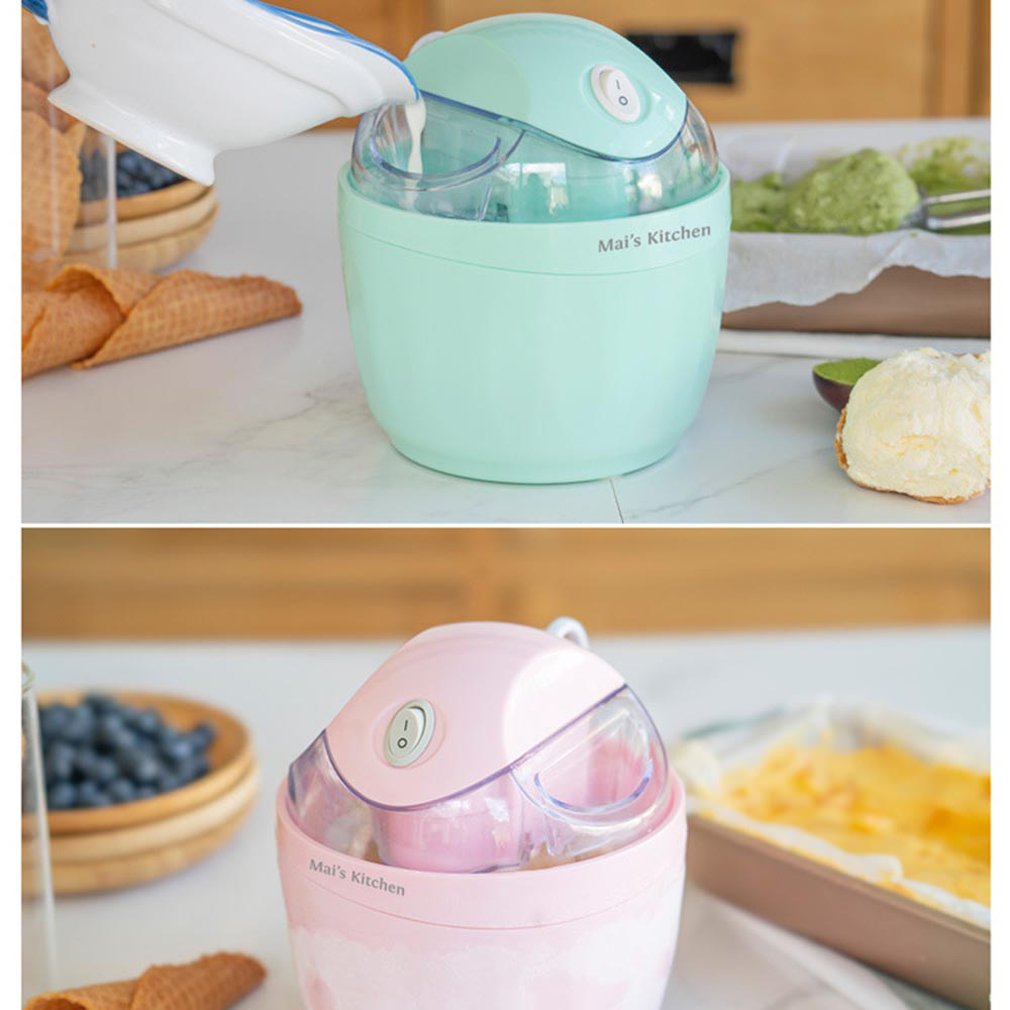 Kitchen Ice Cream Machine Home Portable Smoothie Maker Machine Automatic Homemade DIY Ice Cream Convenient 500-1000ml ICOCO CE