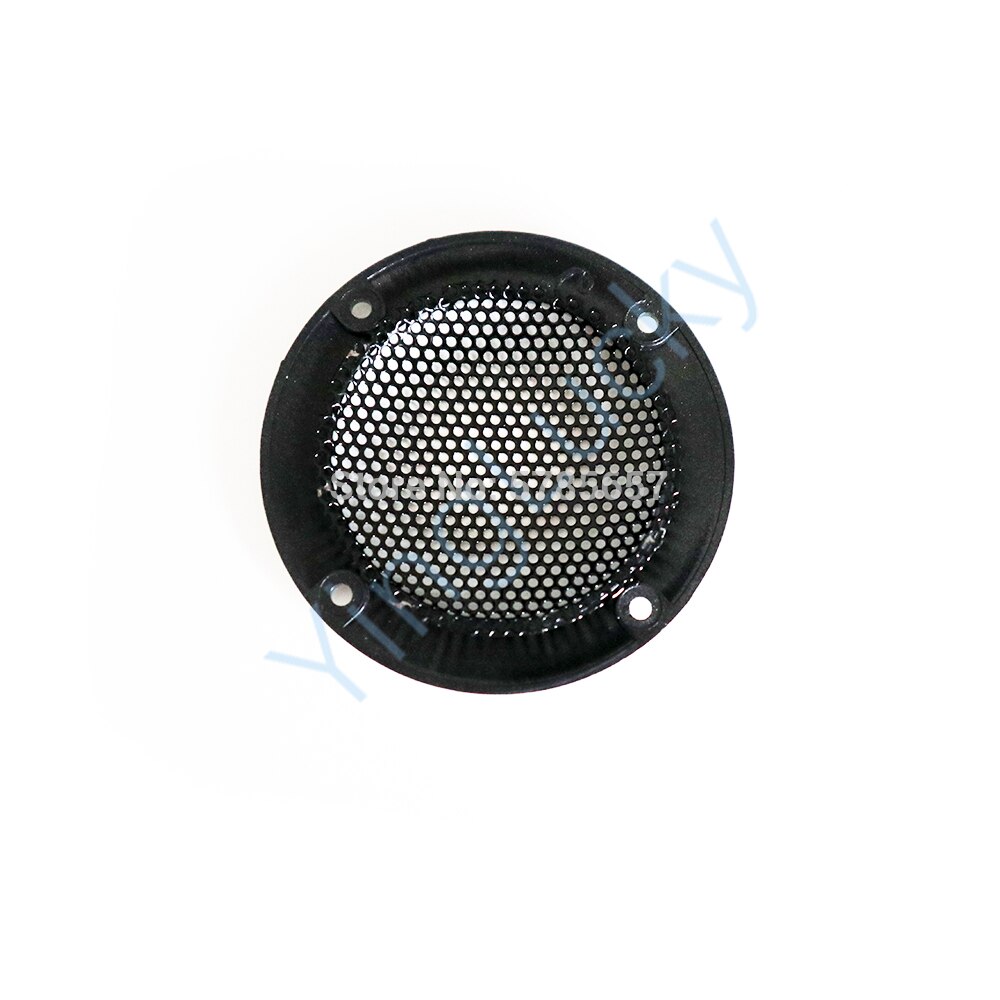 2Pcs 2Inch Speaker Netto Cover Mesh Behuizing, met Zwarte Beschermende Ijzeren Mesh Cirkel Luidspreker Accessoires Kits Diy Arcade Kast