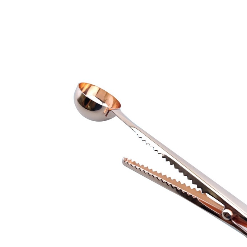 Kacuyelin metalpose klips kaffeske klips mad opbevaring taske klip taske klemme klips til mad køkken værktøj