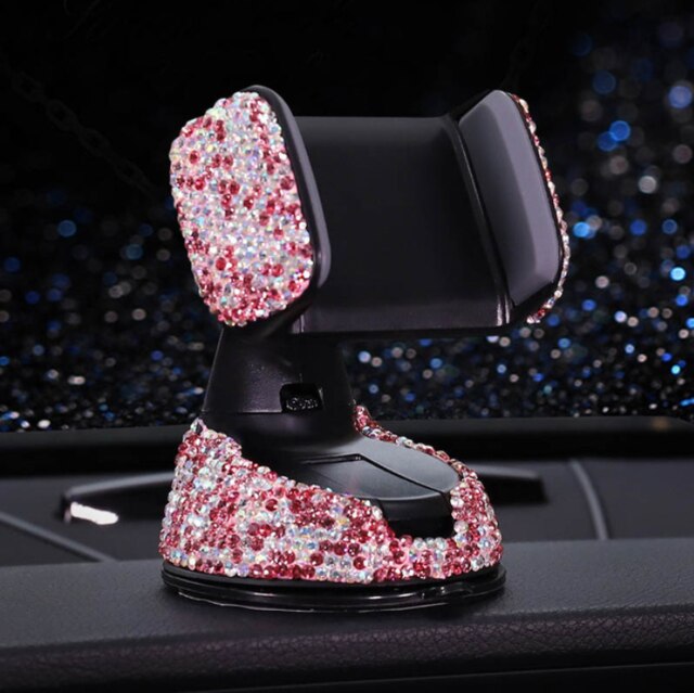 Accesorios para Huawei Xiaomi, soporte adhesivo para coche para Peugeot 307, 308, 407, 206, 207, 3008, 406, 208, , 508, 408, 306, 106, 107, 607: Rosa