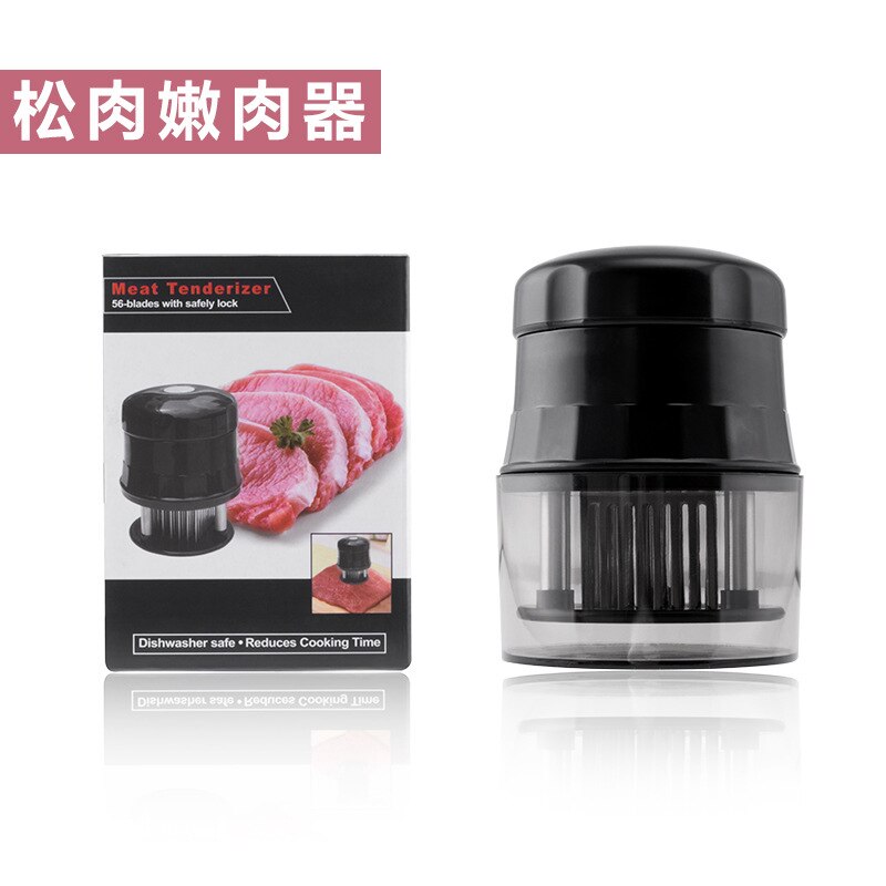 Biffmörare i rostfritt stål med skyddshölje mörningsnål trasig sena nålmörare gratis rengöringsborste