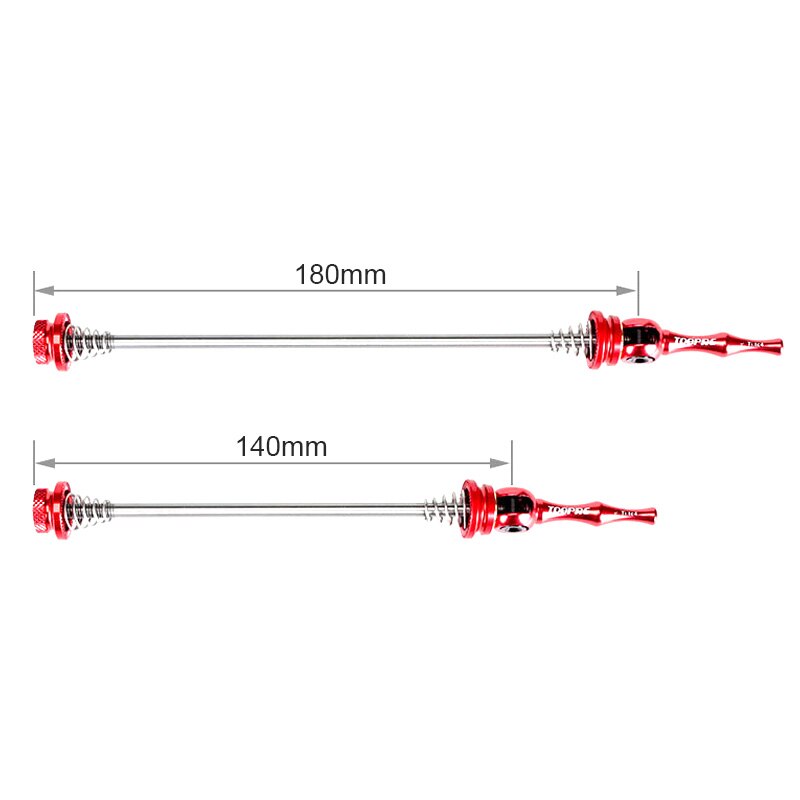 1 Pair Bicycle Quick Release Rods Skewer Set Front and Rear QR Axle Skewer Set Quick Release Hub For Road Bike Accessories