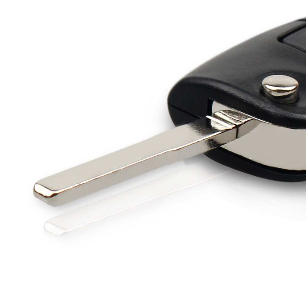 Nyckel du skär blad 3 knappar fällbar fjärrkontroll för ford focus mondeo fiesta fob fodral 433 mhz 4 d 63 chip