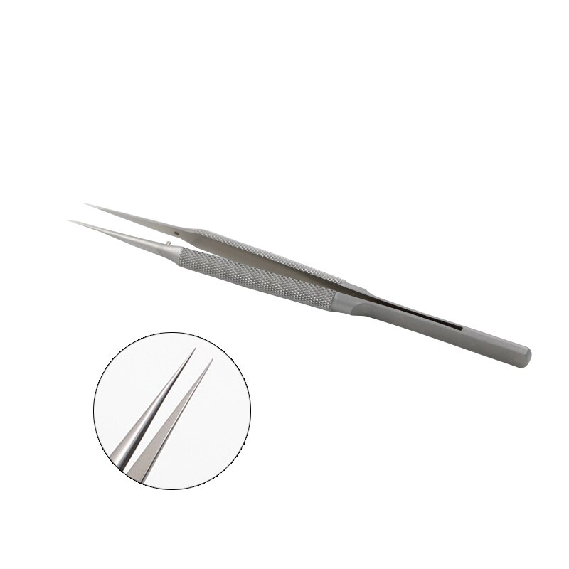 Pinzas de aleación de titanio para reparación de teléfonos móviles, herramienta de mantenimiento , precisión de borde de 0,15mm, Chip IC de teléfono: C