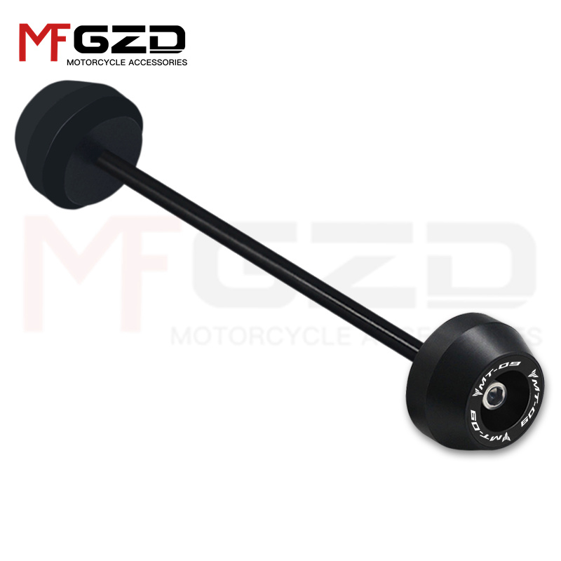 Protecteur de collision d'essieu coulissant de fourche de roue avant et arrière, accessoires de moto mt09 pour YAMAHA MT-09 2022 2023: vert militaire