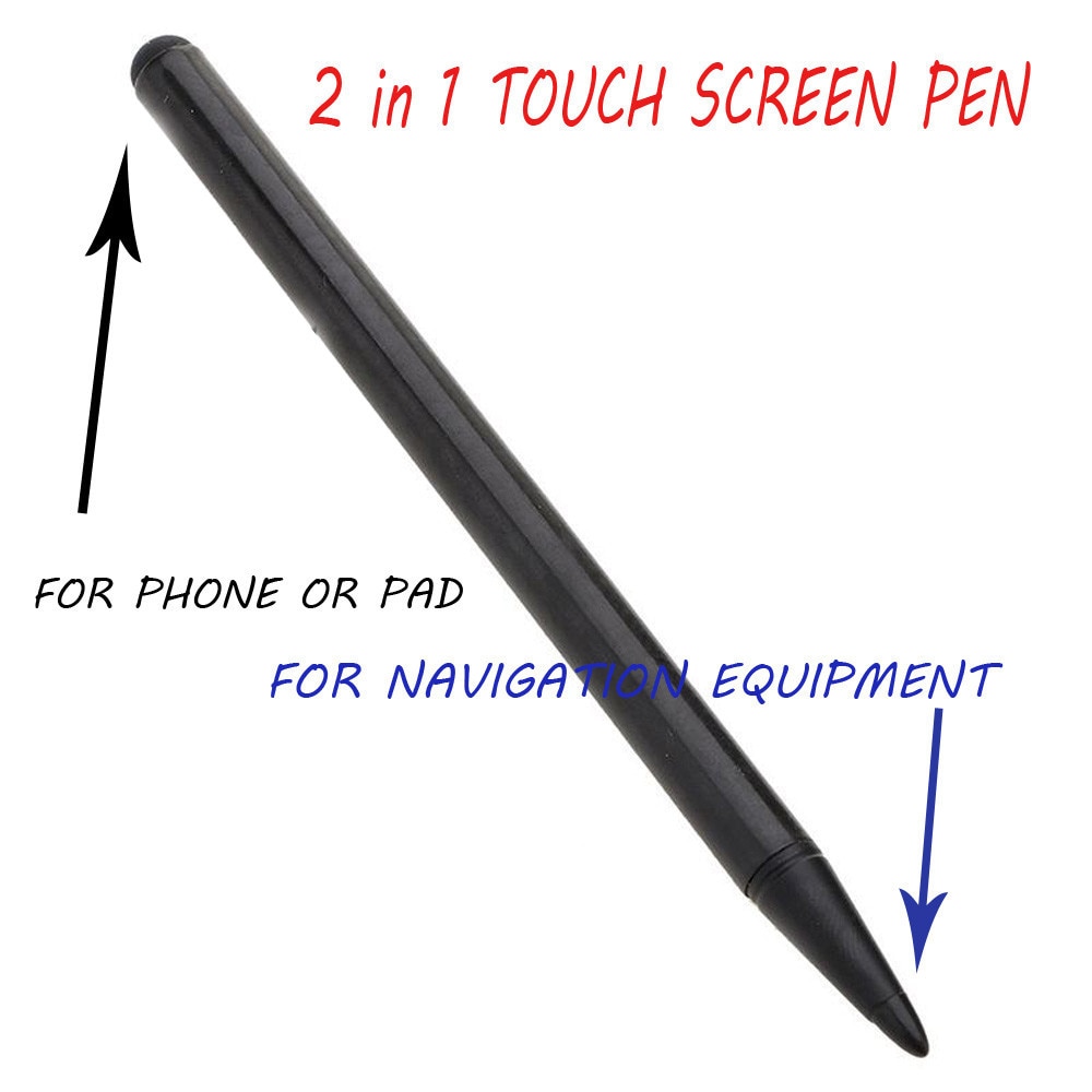 2021 novo 3 pçs caneta de tela de toque stylus universal para iphone ipad samsung tablet telefone prata preto vermelho tela toque caneta # sw