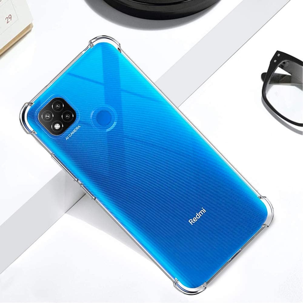 6.53 ''Redmi 9C NFC 9A etui na telefony silikonowe pełne pokrycie zderzak Xiaomi Redmi9C mobilna anty-zaszokować pokrywa wyczyść etui dla Redmi 9 C