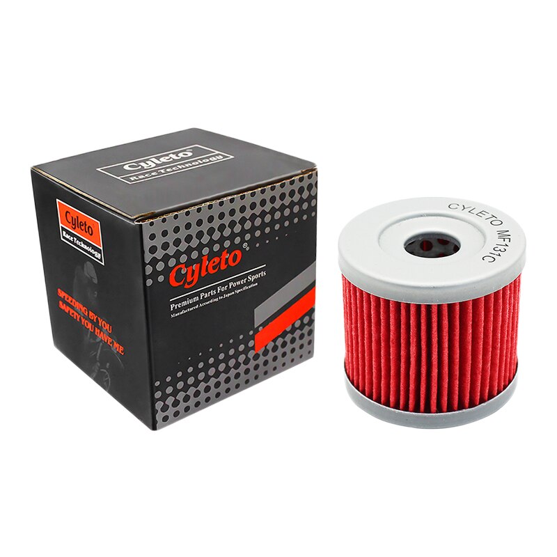 Cyleto filtro de aceite para motocicleta para Hyosung 125 GA125 RT125 GF125 RX125 XRX125 GT125 cometa GT125R GT250 GT250R GV125 Aquila GV250