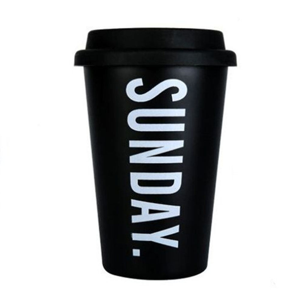 Modernas tazas reutilizables de acero inoxidable para café, con tapas tazas de té, pajitas y letras, tazas de Taza de Viaje de 500ML