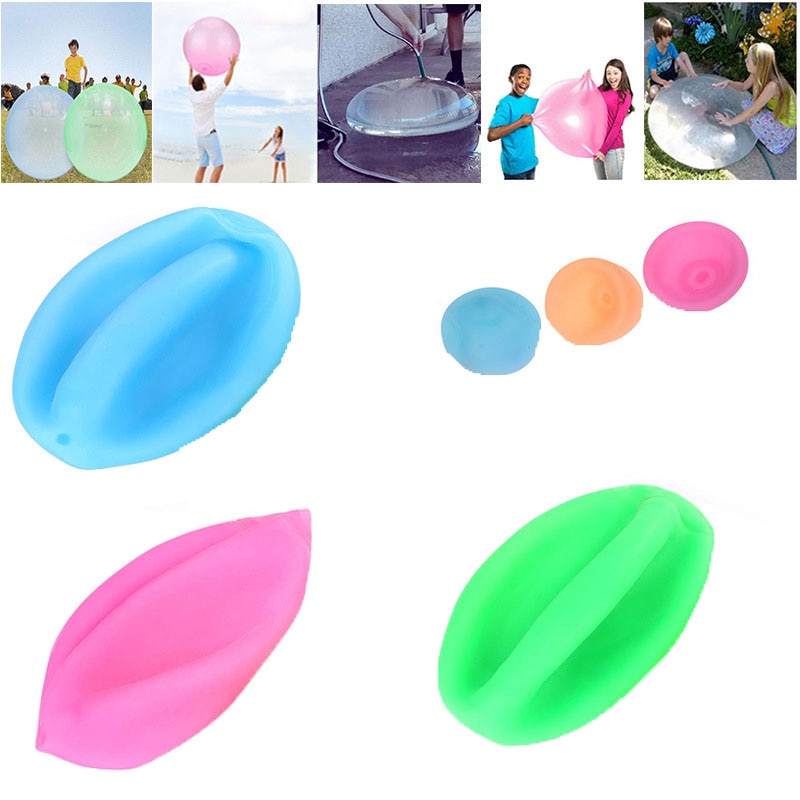 120Cm Tpr Bubble Water Ballon Bal Grappig Speelgoed Bal Verbazingwekkende Super-Grote Rubberen Bubble Bal Opblaasbaar Speelgoed Voor kids Outdoor Play2