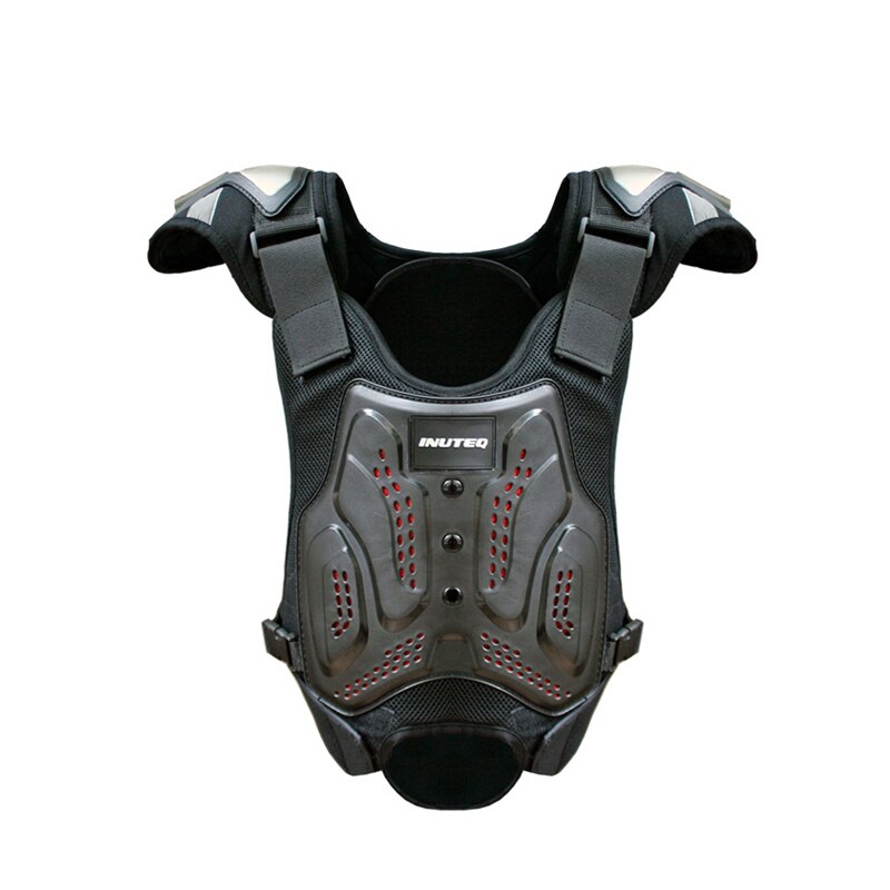 Outdoor Motocross Armor Vest Titanium Shoulder Pad Motorcycle Jackets Off-road Motorcycle Anti-fall Body Armour Motos Gear: XXL