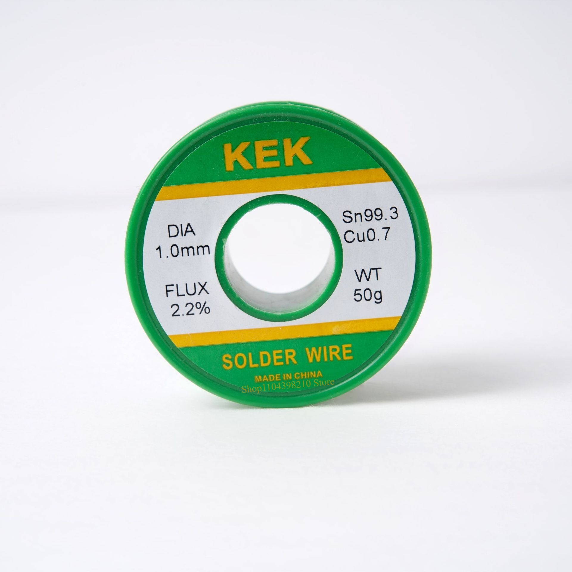 20g-100g loddetintråd miljøvenlig lavt smeltepunkt ingen rengøring nødvendig  sn99.3 cu 0.7 blyfri/blyholdig loddetintråd