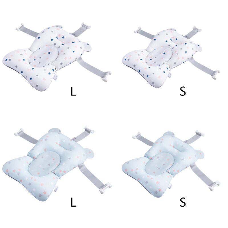 Baby badmat, antislip badmat, pasgeboren douchestoel, zachte stoel