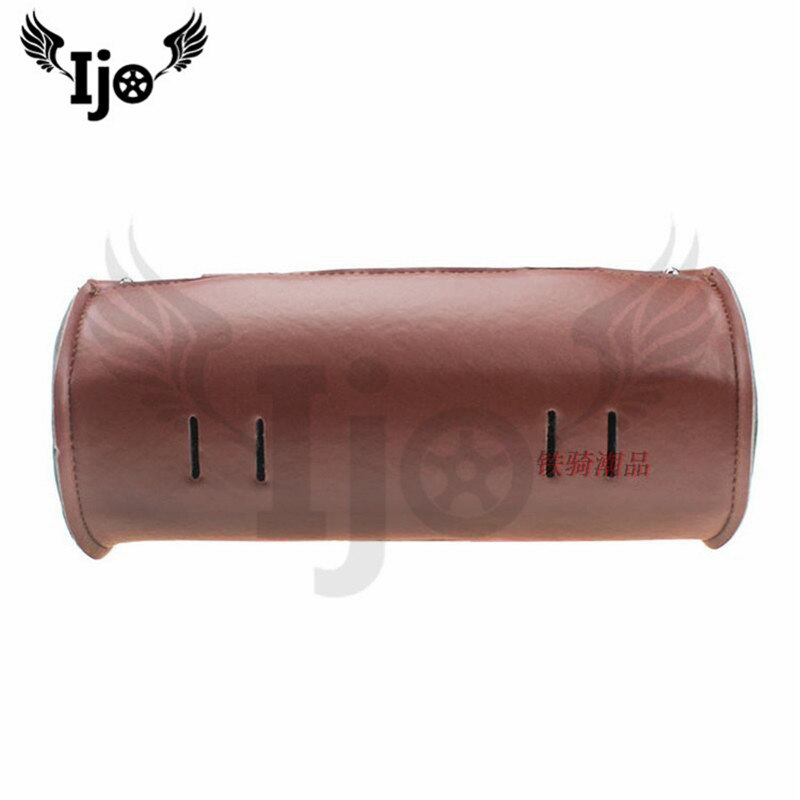 Style Universal Motorcycle PU Leather Saddlebag Saddle Bag Luggage Bag For Harley Yamaha Honda Suzuki Kawasaki Motors
