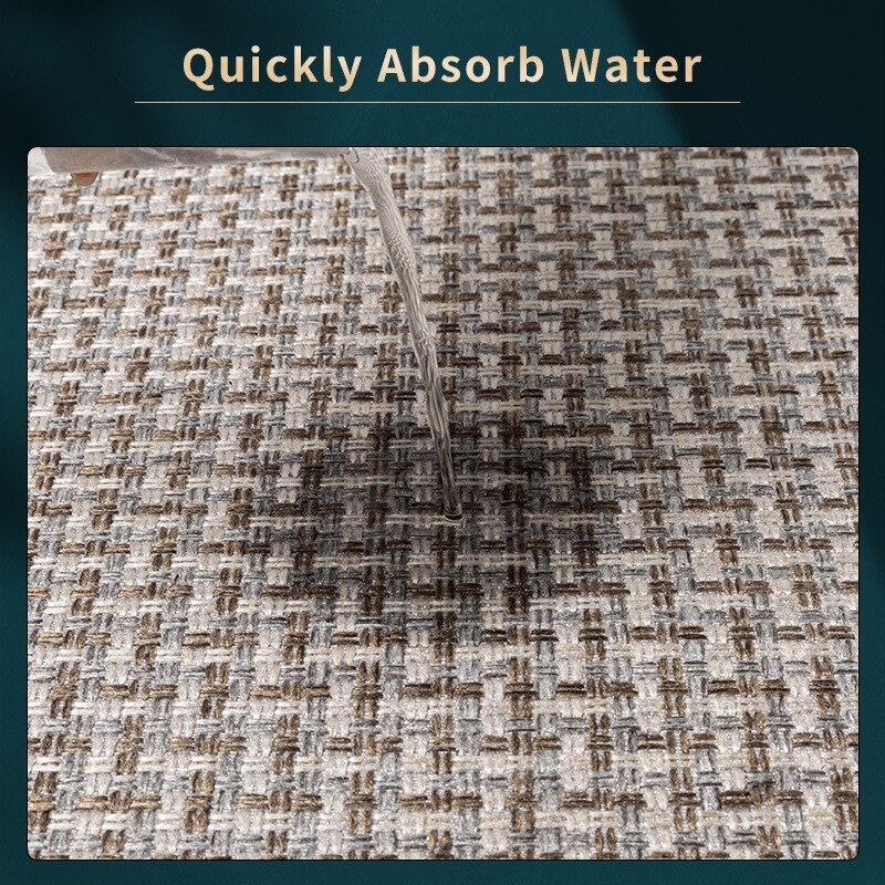 Alfombra de yute para cocina, tapete de para el fregadero, para exteriores, entrada