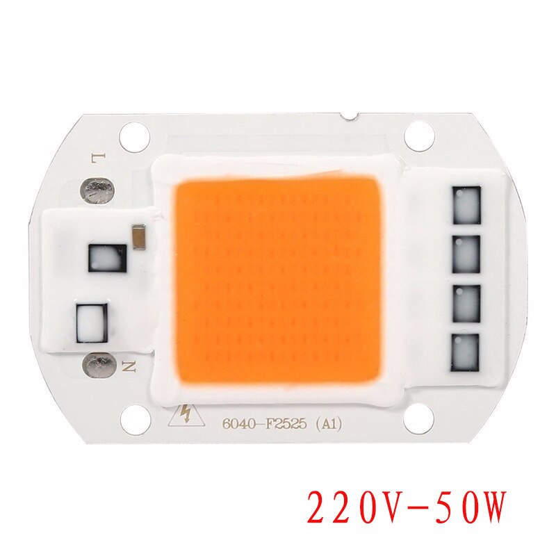 Led Grow Cob Chip Phyto Lamp Volledige Spectrum AC220V 20W 30W 50W Voor Indoor Plant/dier Groeien En Bloem Groei Fitolamp: 220V-50W