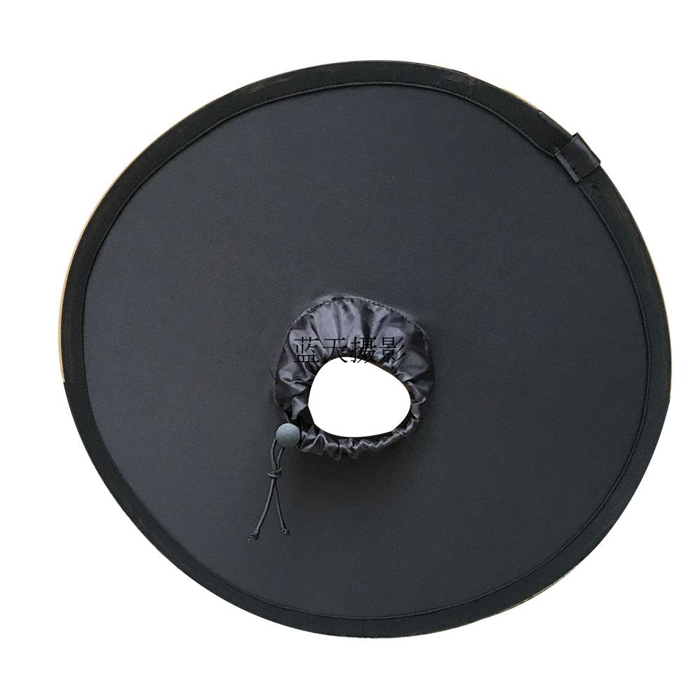 2in1 80cm Black/Silver Portable Folding Handheld Photograph Reflector With bag Photography Reflector with Carrying bag