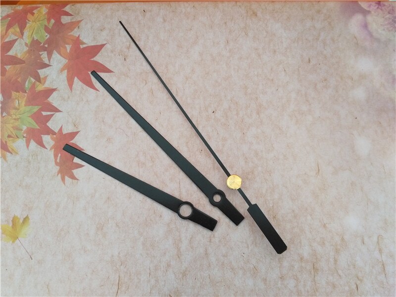 50Sets Black Quartz Clock Metal Arrows Clock Hands for DIY Wall Clock