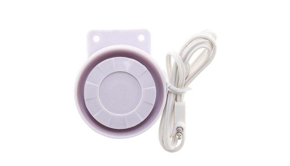 SmartYIBA mini przewodowy/a wielu kolor syrena alarmowa mały rozmiar wewnętrzny sygnalizator akustyczny DC 12 V 110 DB dla system alarmowy robić domu alarm akcesoria