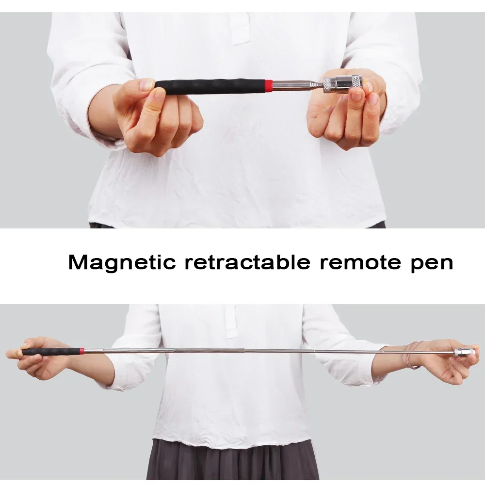 Penna magnetica telescopica Lavorazione dei metalli Strumento pratico Capacità magnetica per raccogliere il mini penna con asta di raccolta regolabile per bullone dado