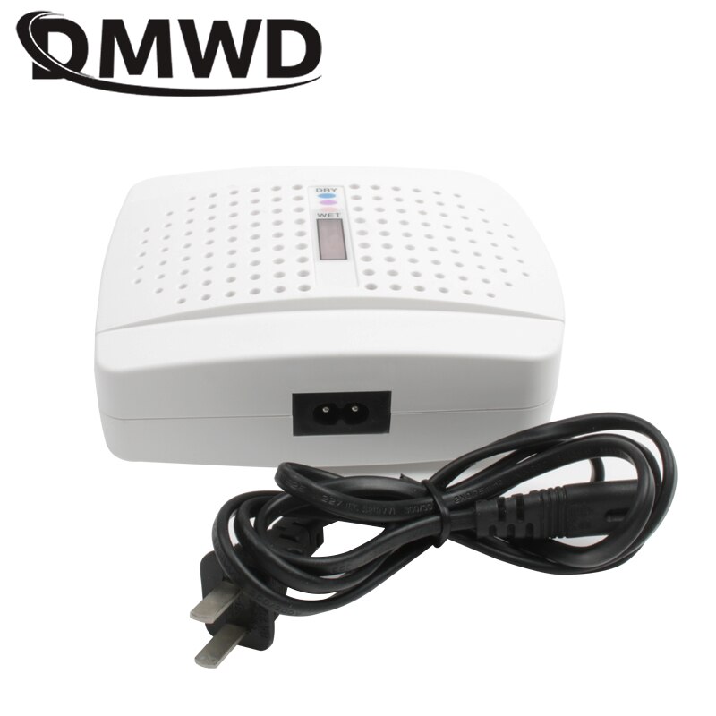 DMWD Mini Portable Air Dehumidifier Rechargeable Electric Wardrobe Dryer Drying Desiccant Moisture Absorbing Machine 110V-240V