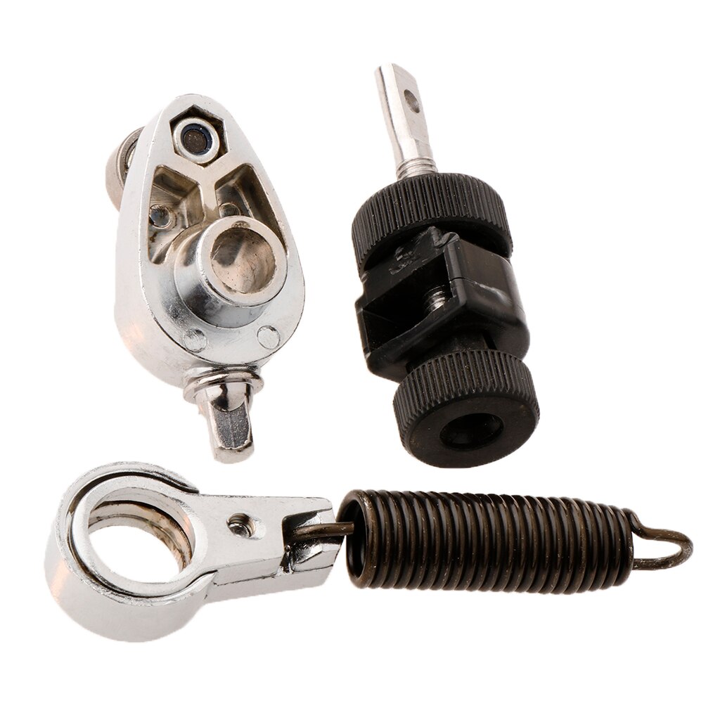 Nuovo 1 impostato molle tendicinghia a molla per pedale a tamburo in metallo fai-da-te