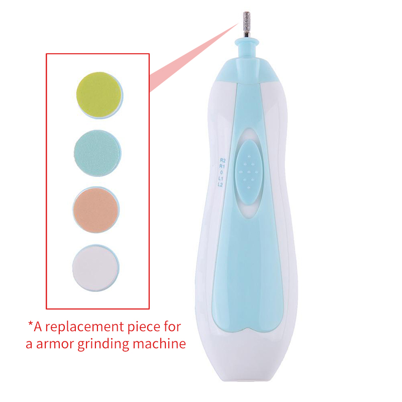 4Stck Baby Nagel Trimmer Ersatz Pads Schleifen Köpfe Polnischen Ersatz Für Bunte Standard Elektrische Nagel Datei Schermaschinen
