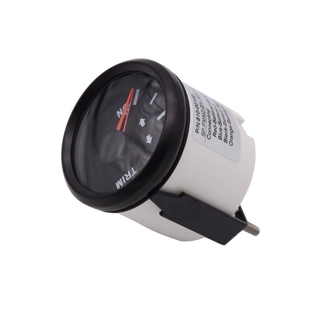 52mm up dn trim mätare 0-190 ohm båt trim mätare marin trim tilt indikator för inombords utombordsmotor bil motorcykel trim mätare