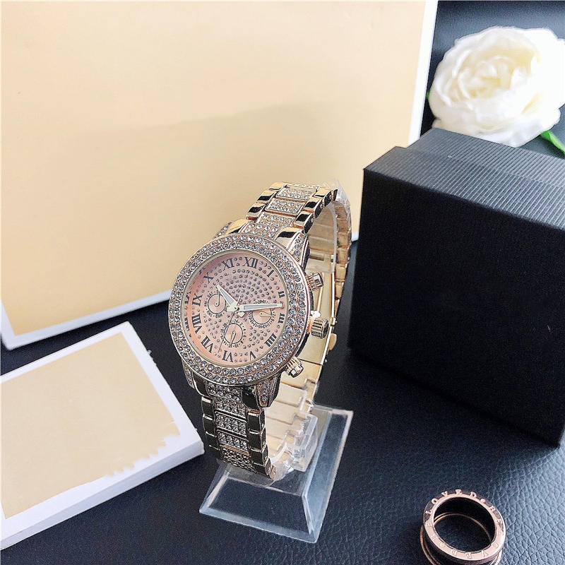 Reloj De Mujer Te Luxe Vrouwen Horloges Voor Vrouwen Armband Dames Diamant Horloge Digitale Horloges Klok