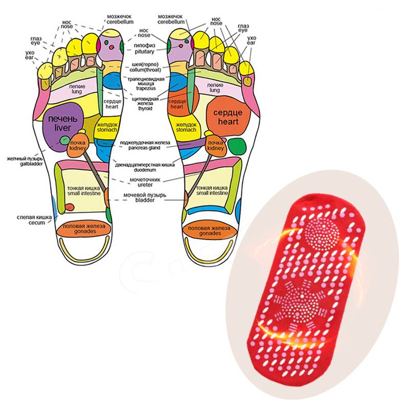 Calzini riscaldati con tormalina terapia magnetica invernale calzino sano caldo donna uomo aiuta a riscaldare i piedi freddi Dropshipping confortevole