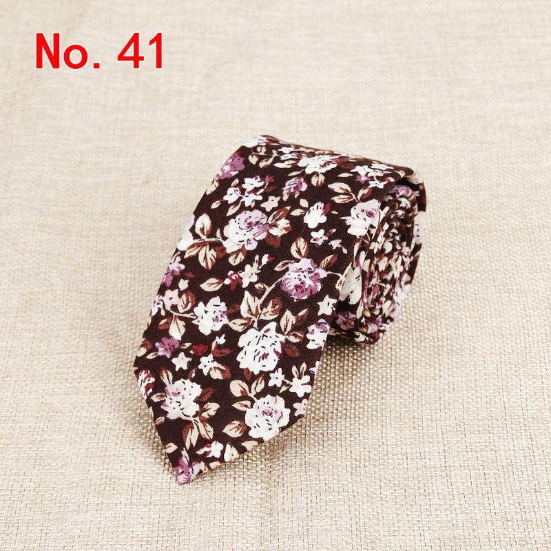 Corbatas clásicas de flores para hombre, Corbata de algodón hecha a mano para hombre, Corbatas florales estrechas de 6CM, , de boda, Corbata informal de Cachemira: Color camuflaje del desierto