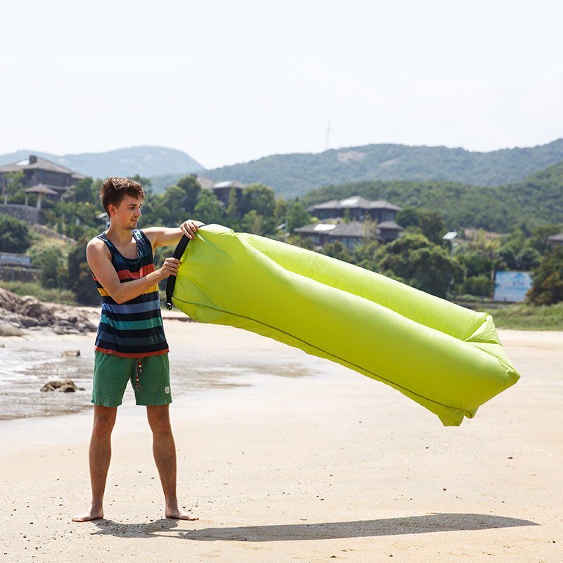 Naturehike Portable Waterproof Inflatable Air Sofa Beach Camping Sofa Foldable Lounger