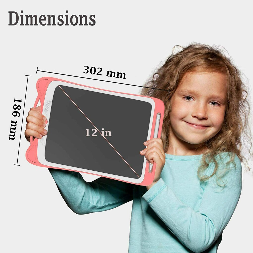 Tablette LCD pour dessin et peinture électrique, 8.5/12 pouces, planche à dessin pour enfants