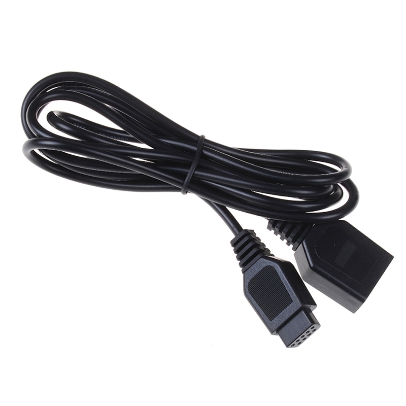 9 Pin 1.8M/6FT Extension Cable Cord For Sega Genesis 2 Controllers Handle Grip