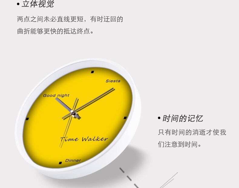 Nordic Digital Wall Clocks Living Room Silent Quartz Clocks Bedrooms Yellow Wall Clocks Relojes De Pared Home Decor Bb50wc