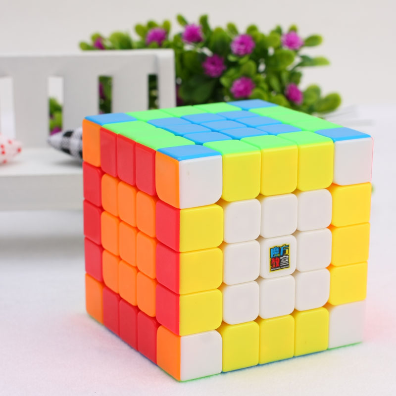 MOYU Meilong 5x5 4x4 3x3 2x2 Cubo mágico 5x5x5 3x3x3 5 × 5 4 × 4 rompecabezas de velocidad juguete antiestrés para niños Cubo mágico Original