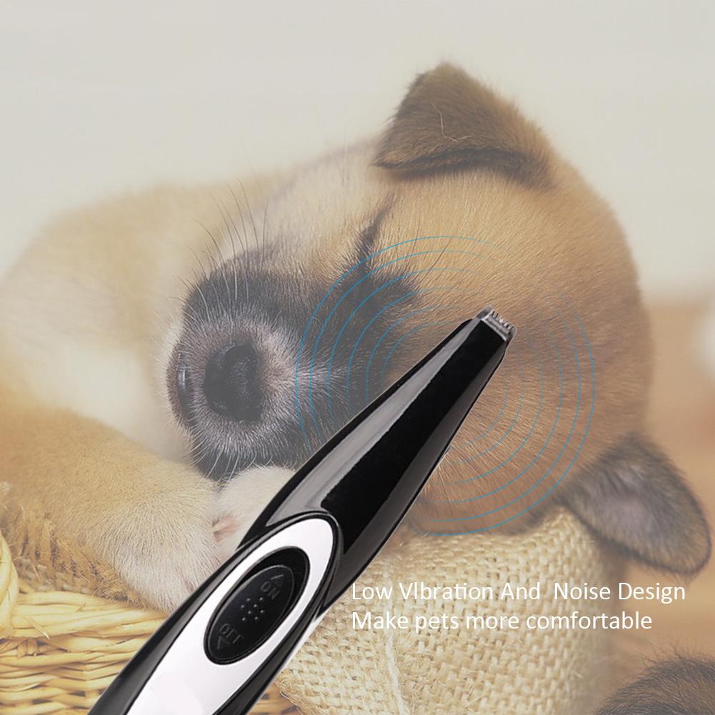 Mini Pet Foot Hair Shaving Device Teddy Dog Cat Foot Hair Clipper Trimmer Local Electric Clippers Portable USB Charging