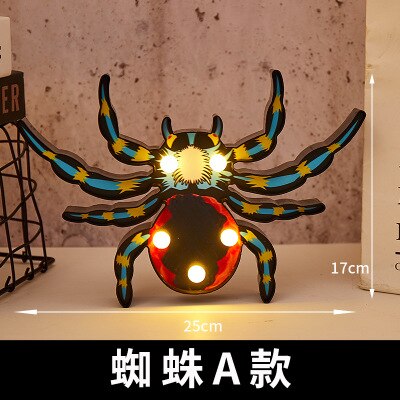 AF1030 Halloween Decoration LED Paper Pumpkin Hanging Lantern Light Lamp Halloween Decorations: 1