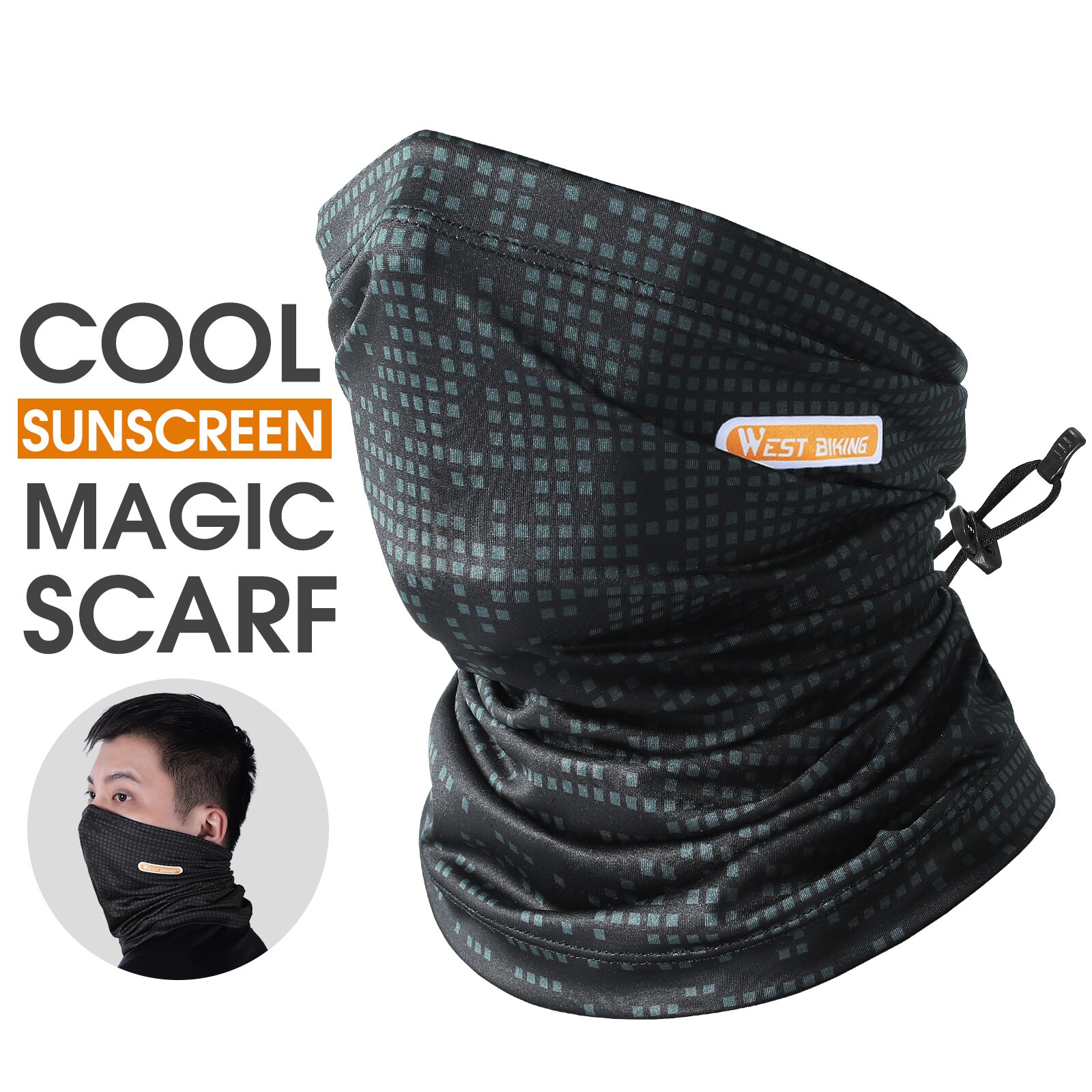 Becellen Bivakmuts voor motorfiets, zwart, zomer, ademend, elastisch, bivakmuts, fietsen, uniseks, winddicht, balaclava voor heren en dames, outdoorsport, Zwart, Eén maat