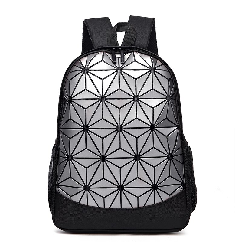 Frauen Rucksack Mochila Geometrische aufbringen Leucht Schule Tasche Rucksack Mädchen Reise Umhängetasche Mochila Feminina Bb144 #