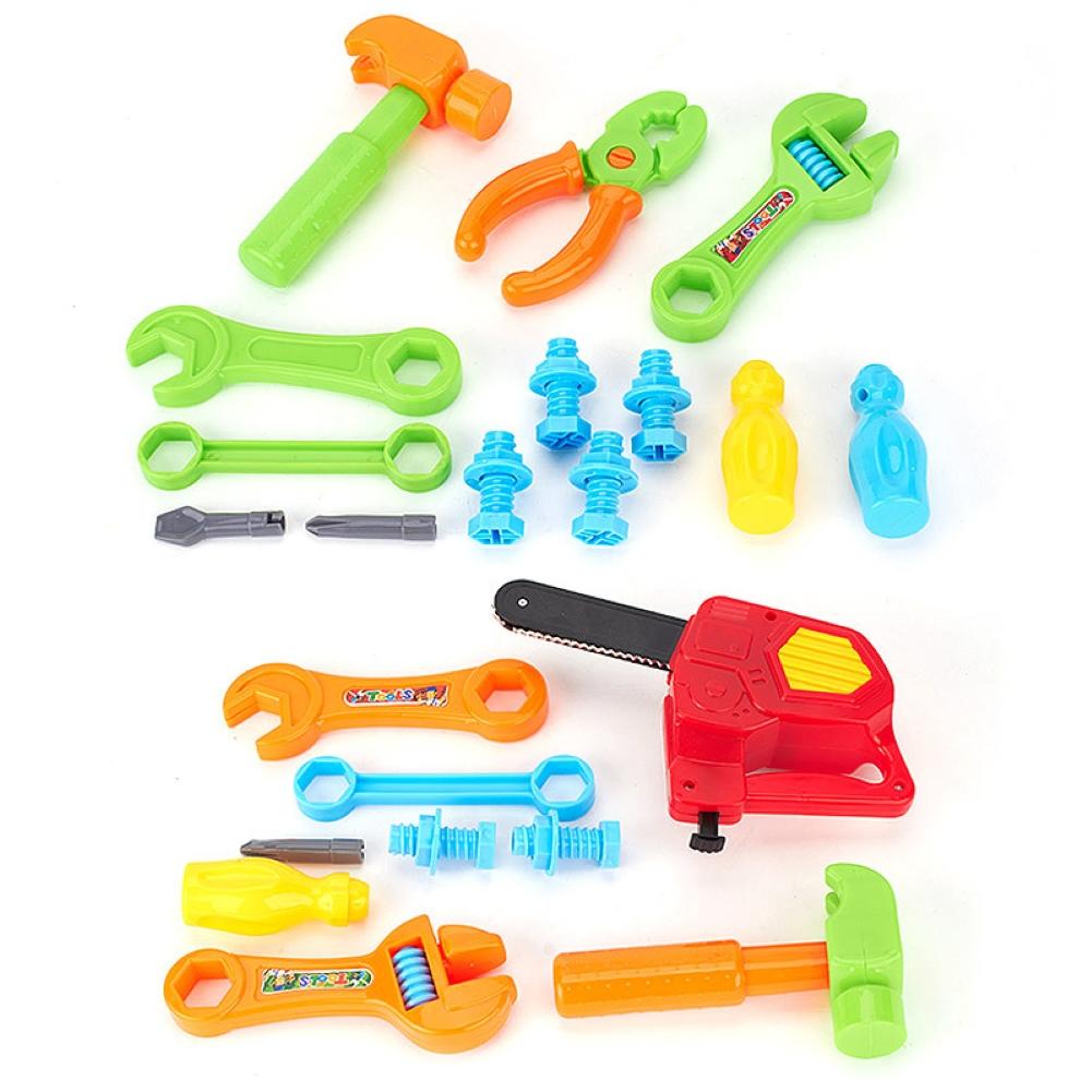 Kind Jongen Leuke Simulatie Reparatie Tool Set Assembleren Kids Moer Demontage Schroef Montage Pretend Play Educatief Speelgoed