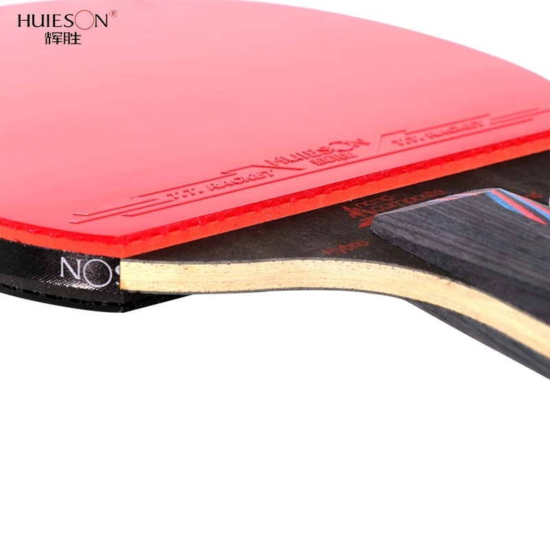 Huieson 9 Plywood 8 Layer Carbon Table Tennis Racket Classic Hybrid Carbon 9.8 Ping Pong Paddle with Case