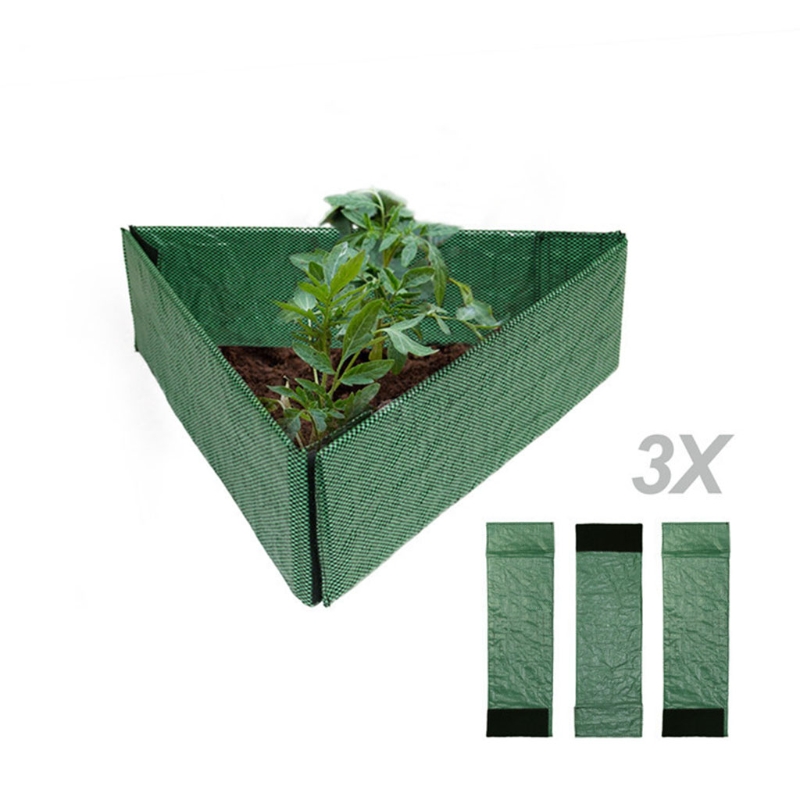 Mobile Polygonal Flowerbed Garden Box, Heavy Duty Planter Box Bed for Growing Flowers, Succulents Or Vegetables K0AB