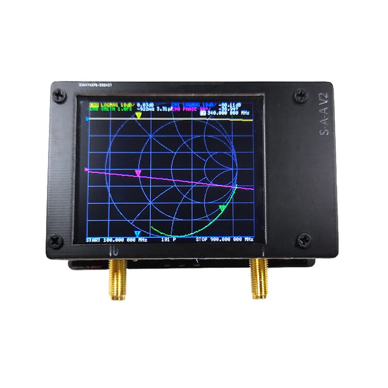 3GHz S-A-A-2 NanoVNA V2 Vector Network Analyzer Antenna Analyzer Shortwave HF VHF UHF 2.8 inch LCD Display