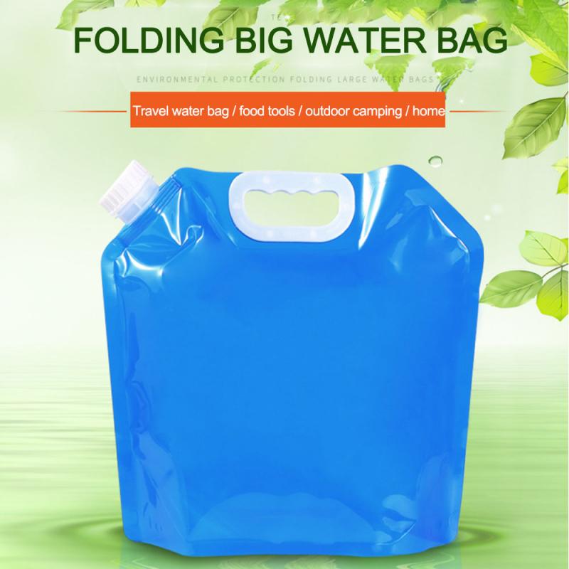 5L/10L Outdoor Water Bags Foldable Portable Drinking Camp Cooking Picnic Car Water Container Bag Hiking Emergency Kits TXTB1