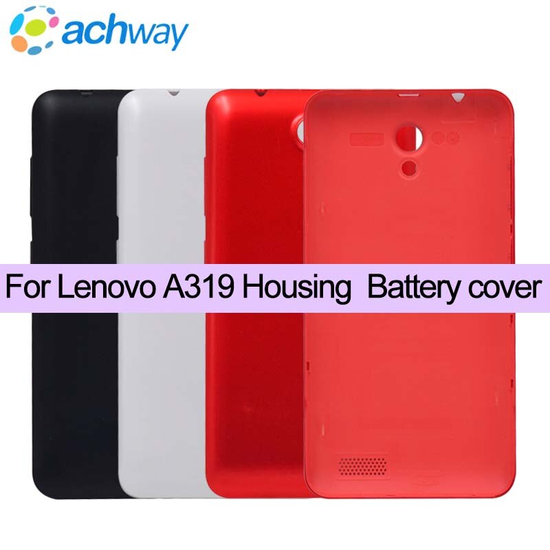 100% neue Für Lenovo A319 Batterie Zurück Cover Gehäuse Fall Ersatz Teile Für Lenovo A319 Mit Power Volumen Tasten