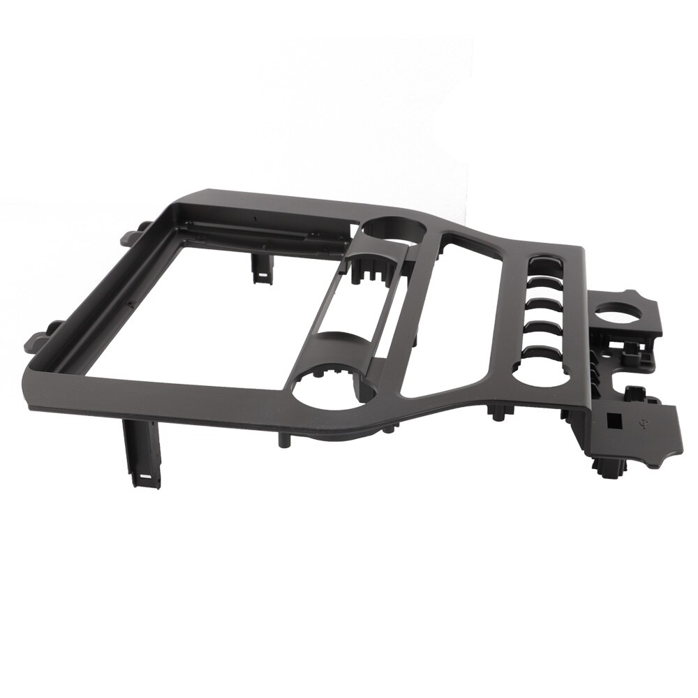 Embellecedor doble Din para coche Ford Mustang, marco de salpicadero de montaje de DVD, navegador, Radio, Android, 9 pulgadas, ABS, color negro,