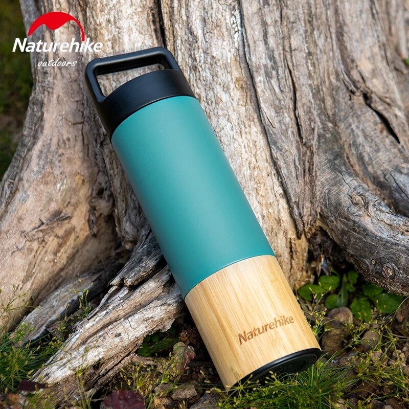 Naturehike Sport Thermosfles Outdoor Rvs Thermos Grote Capaciteit Thermische Koffie Mok Cup Water Fles Thermosfles