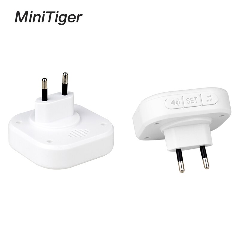 Minitiger Wireless Doorbell Welcome bell Intelligent Home Door bell Alarm Smart Doorbell doorbell ring Waterproof Button