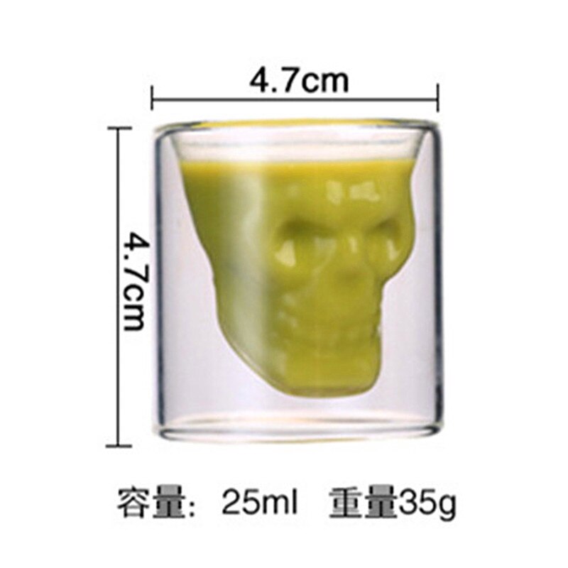 Nette Weihnachten Baum Becher Doppel Zauberstab Glas Kaffee Tassen mit Silocone Deckel Schneeflocke Stern Weihnachten Wein Tee Milch Wasser Becher: M 25ML